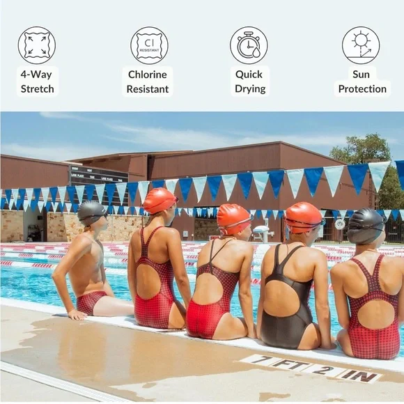 Speedo Girls one piece super Pro Size 24/0090 - Picture 3 of 5